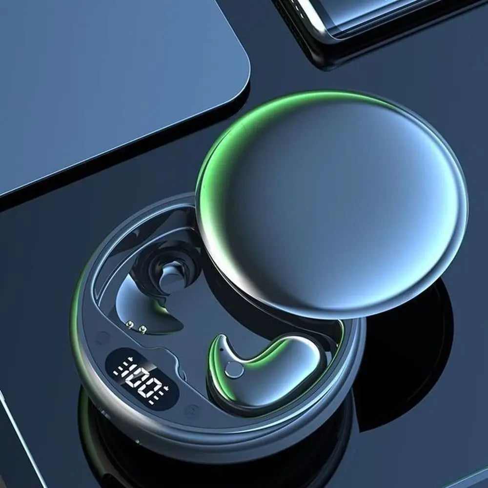 Bluetooth 5.3 Bluetooth Earphones LED Display Noise Reduction Wireless Headphones HIFI Stereo Waterproof