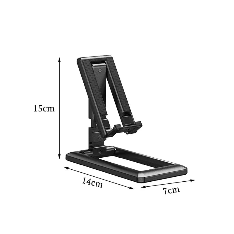 Phone Holder Stand Mobile Smartphone Support Tablet Stand for iPhone Desk Cell Phone Holder Stand Portable Mobile Holder Mount
