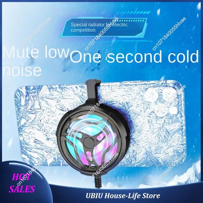 AL01 USB Phone Cooling Fan Portable Mobile Phone Radiator Mobile Phone Cooler Phone Cooler Accessories-Best Selling