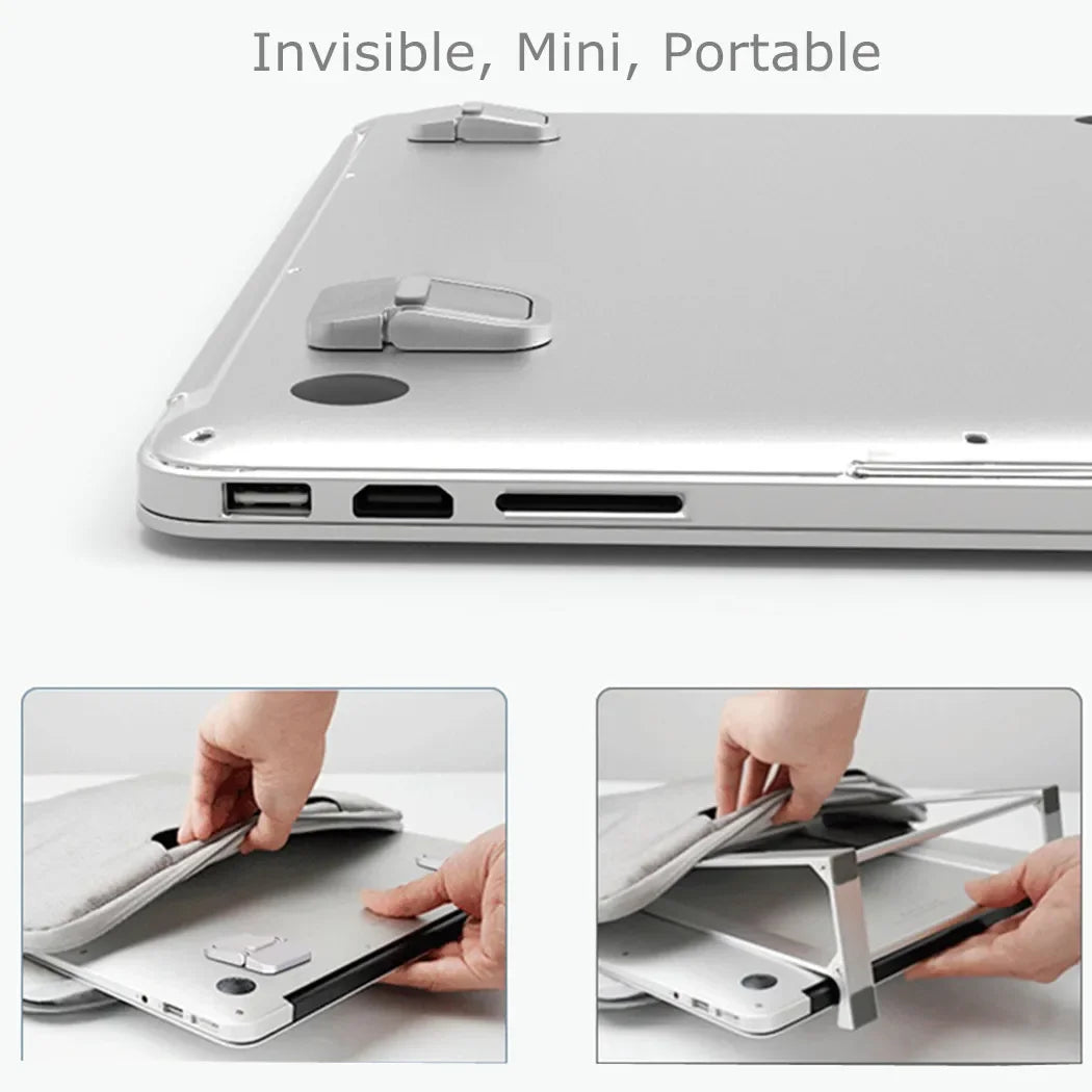 Laptop Stand for Computer Keyboard Holder Mini Portable Legs for Macbook Huawei Xiaomi Notebook Heighten Holder Invisible Suppor