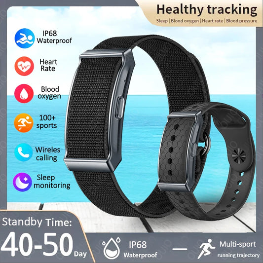 2026 Smart Wristband Wearable Fitness Multi-Sport All-Day Automatic Continuous Monitoring Health Data Improve Sleep Smartwatch