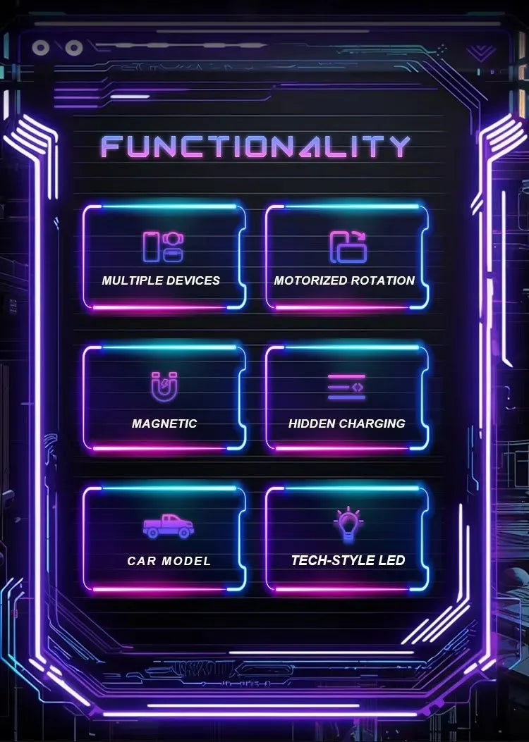 Cyberdock Desktop Stand Qi2 3-in-1 CyberDock Wireless Charging Station for IPhone17 16 15 14 Pro, AirPods, IWatch,Galaxy Watch