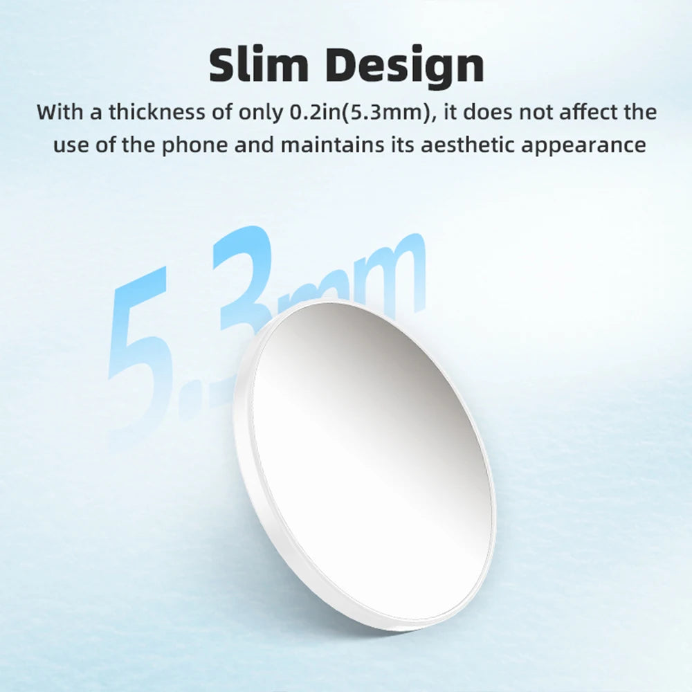 Magnetic Selfie Mirror Magsafe Smartphone Selfie Mirror Mini Portable Booster Selfie Vlogging Photography Accessories