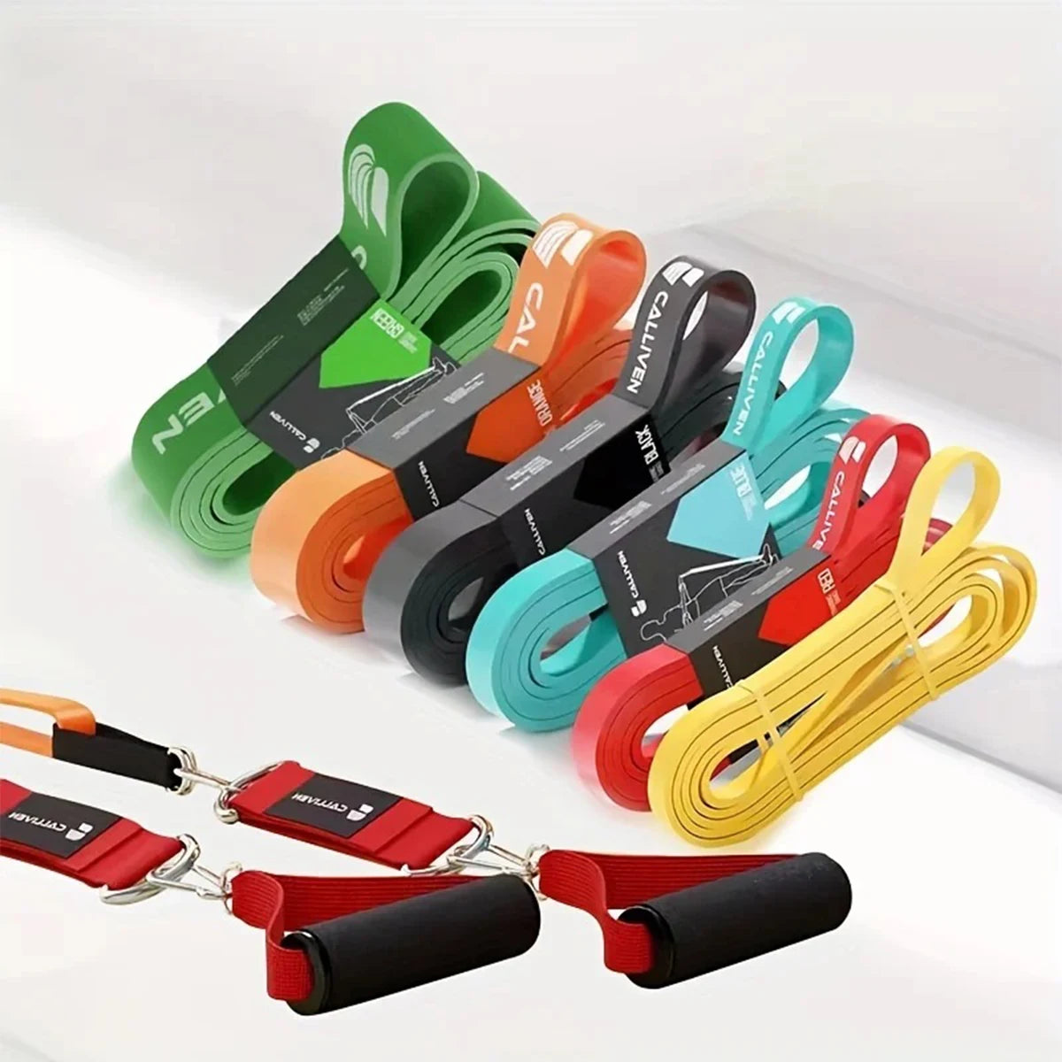 Fitness Elastic Band for Fports Enthusiasts Resistance Tension Band for Strength Training Waist and Leg Pull Rope Auxiliary Band