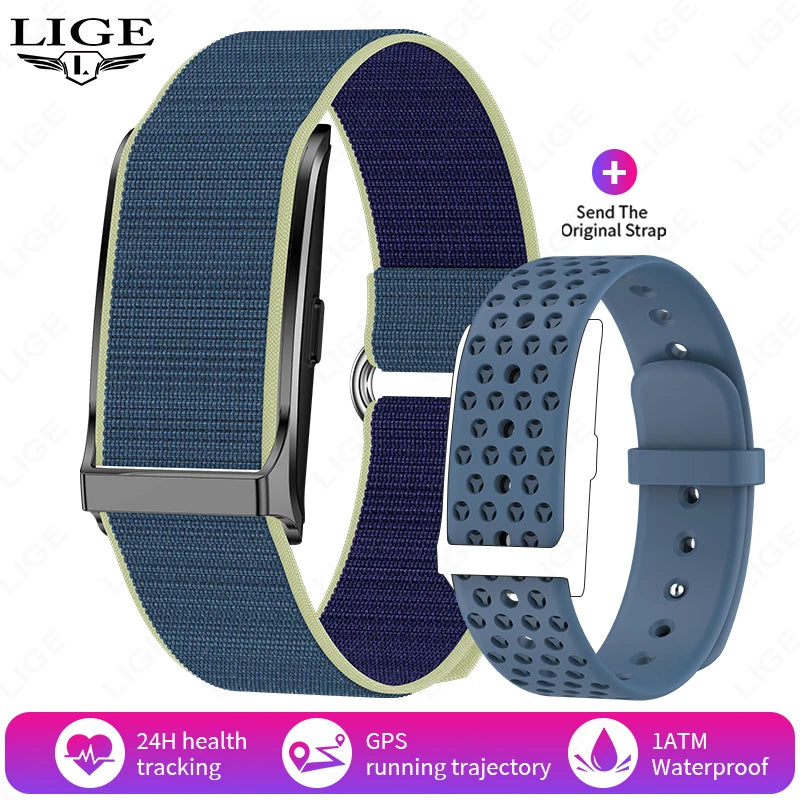 Smart Wristband Wearable Fitness Multi-Sport All-Day Automatic Continuous Monitoring Health Data Improve Sleep Stress Wellness