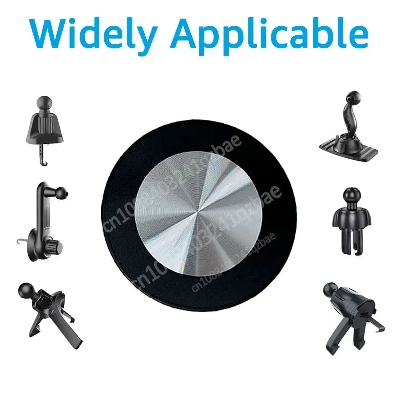 For MagSafe Car Mount Accessories Universal Magnetic Car Phone Holder Parts Suitable for 17mm Ball Head Base Magnet Brackets