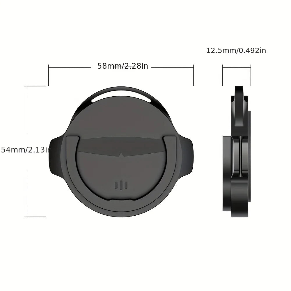 1pc The Perfect Car Mount for Your Phone: 360° Rotation & Flat Stand for Socket Mount Users(Special Design for pop-socket users)