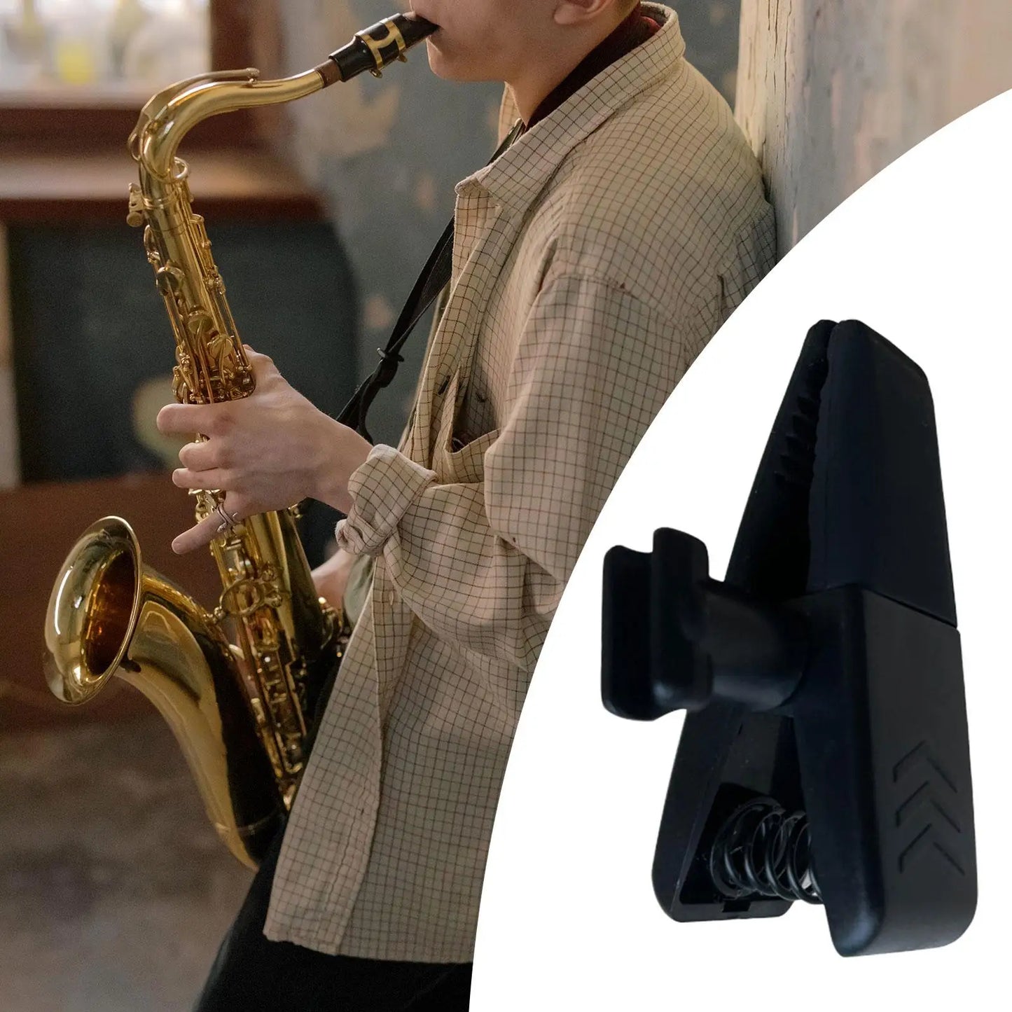 Microphones Mic Clip Instrument Microphones Clip for Saxophone Microphone