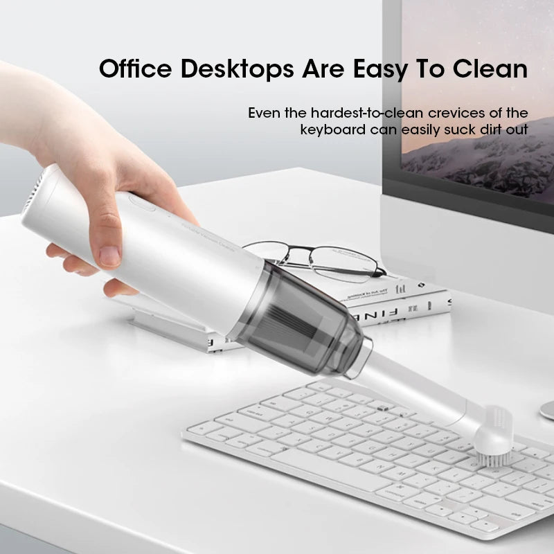 Mini Wireless Vacuum Cleaner Multifunctional Car Vacuum Cleaner Portable and Powerful Cleaning Tool for Home Car Vacuum Cleaning