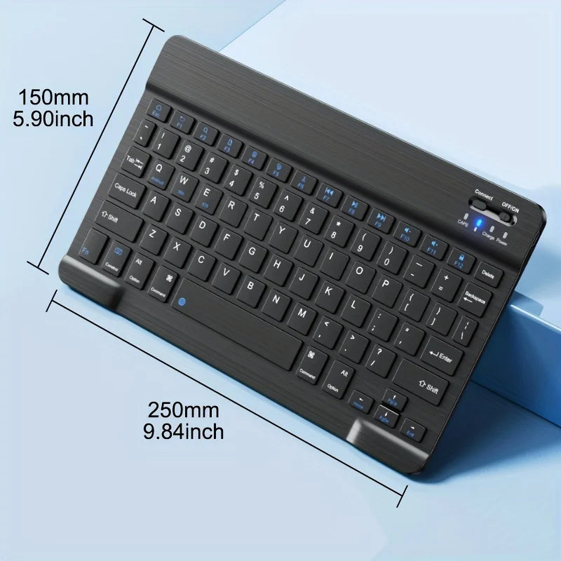 Wireless Keyboard Bluetooth-compatible Keyboard For Android IOS Windows Mini 78-Key Gaming Keybaord for PC iPad Tablet Keyboard