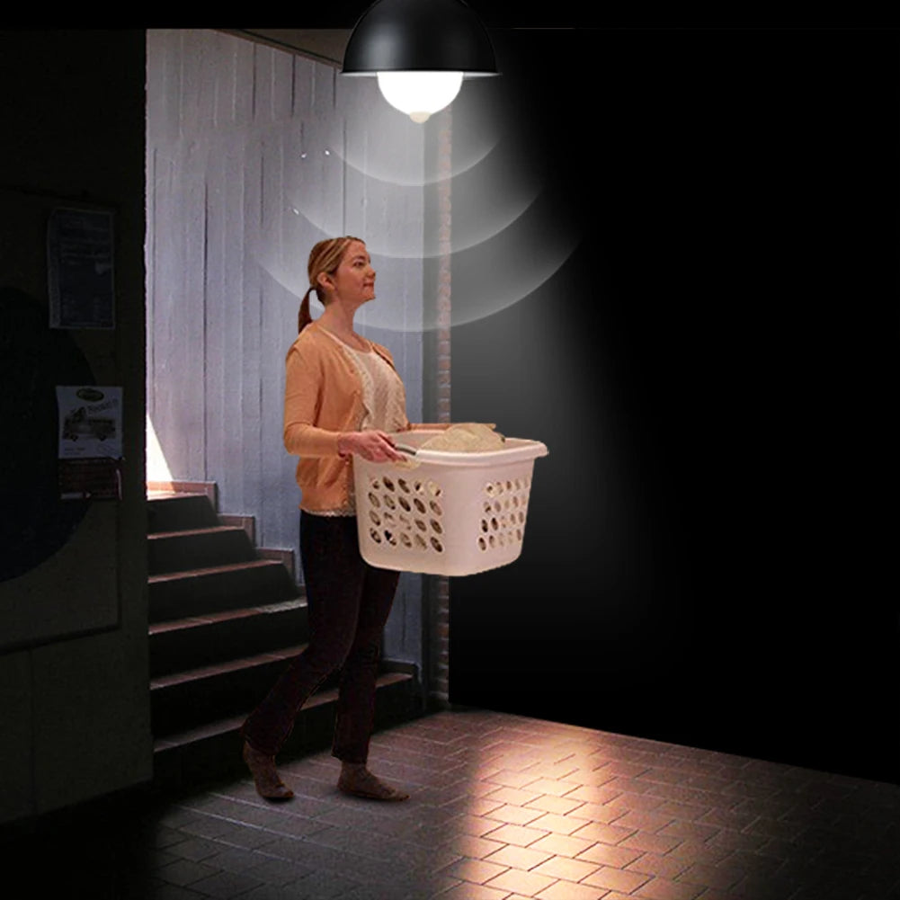 Motion Sensor LED Night Light AC220V Motion Activated Smart Auto ON/OFF Bulb Home Hallway Aisle Human Body Sensor Night Lamp