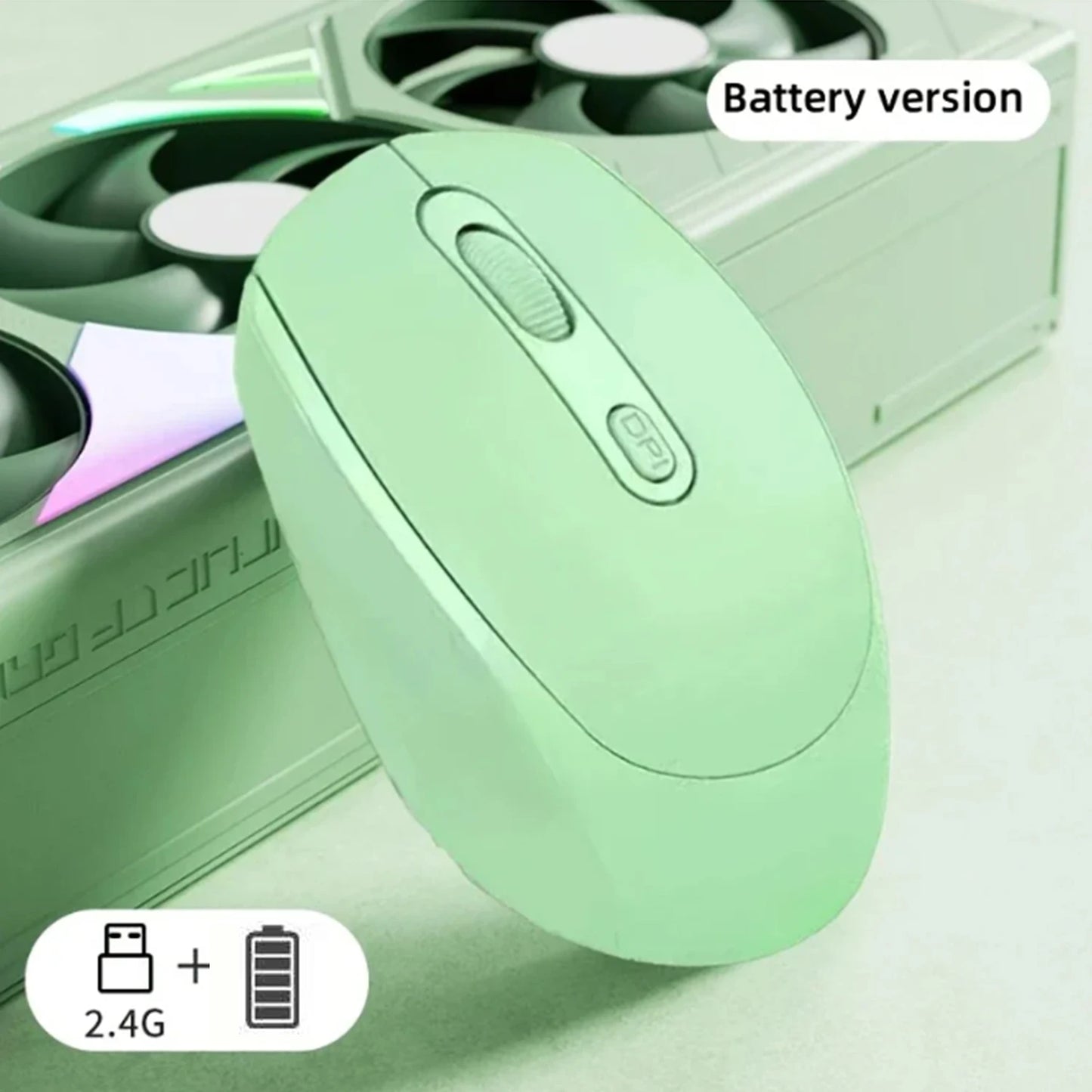 Wireless Mouse, 2.4G compatible Ergonomic Optical Mouse, Computer Mouse for Laptop, PC,Notebook,Battery Cordless Mice