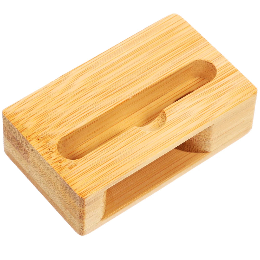 Wood Cell Phone Stand Mobile Phone Sound Amplifier Stand Wooden Cell Phone Stand with Sound Amplifier Phone Holder Desk Support