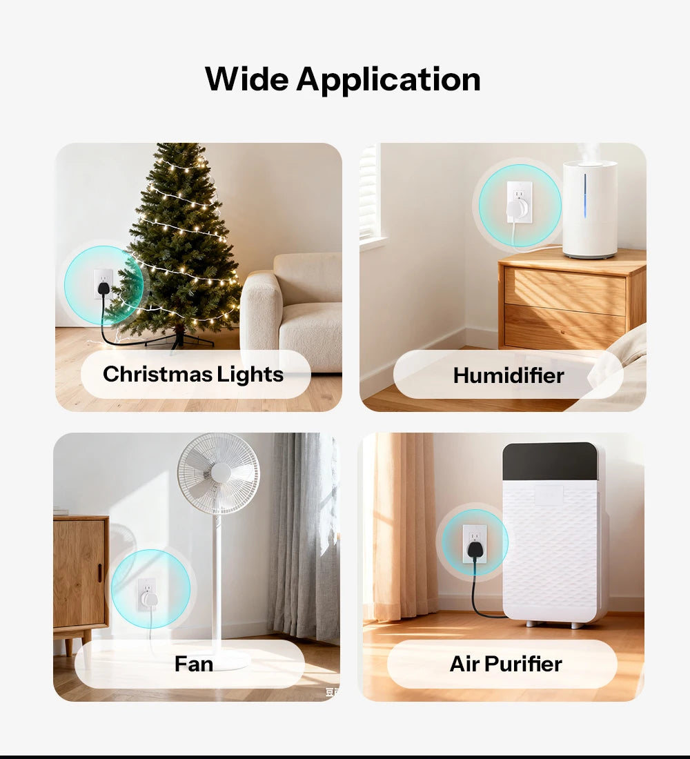 SONOFF S41STPB iPlug Gen2 S41s US Socket Matter Over WiFi Smart Plug App & Voice Control Inching Mode Time Schedule Smart Scene