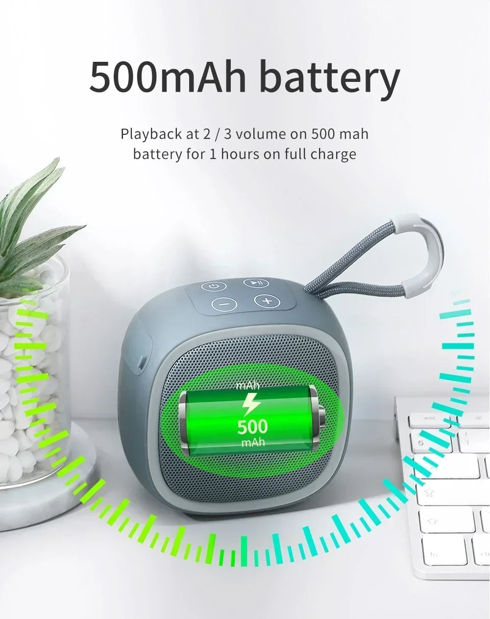 Bluetooth Speaker Mini Portable IPX4 Waterproof Wireless Loudspeaker Support TF FM Card BT TWS Stereo HIFI Sound Box Car Audio