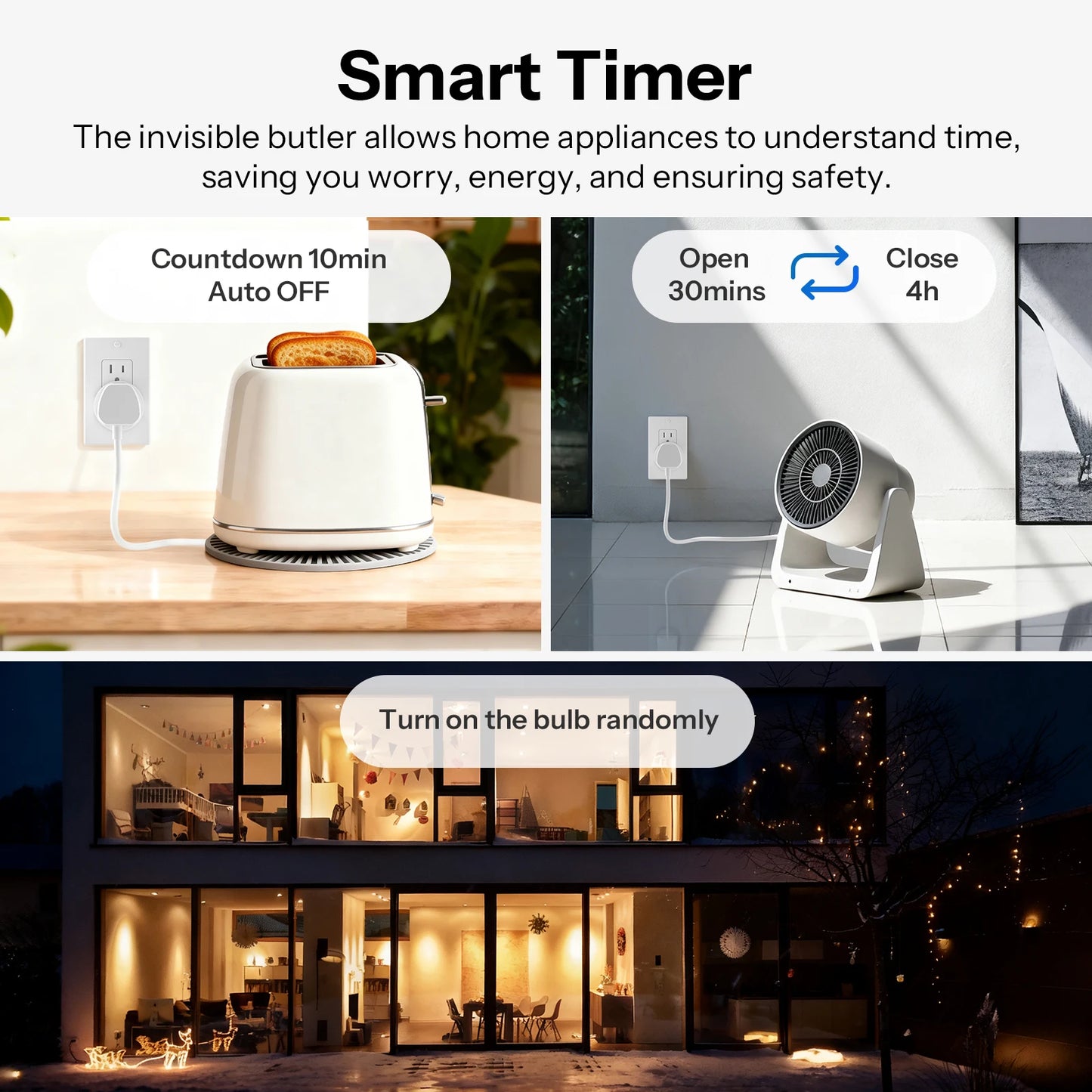 SONOFF S41STPB iPlug Gen2 S41s US Socket Matter Over WiFi Smart Plug App & Voice Control Inching Mode Time Schedule Smart Scene