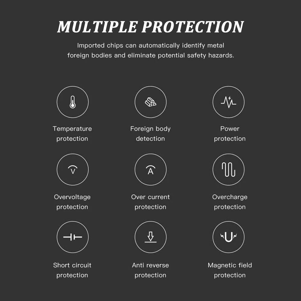 Wireless Charger Can Cut 15W Intelligent Automatic Sensing Suitable For Android, Huawei Fast Charging, Car Home Charger