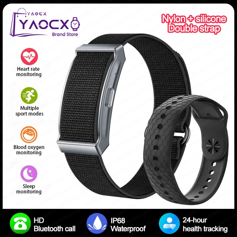 2026 Smart Wristband Wearable Fitness Multi-Sport All-Day Automatic Continuous Monitoring Health Data Improve Sleep Smartwatch