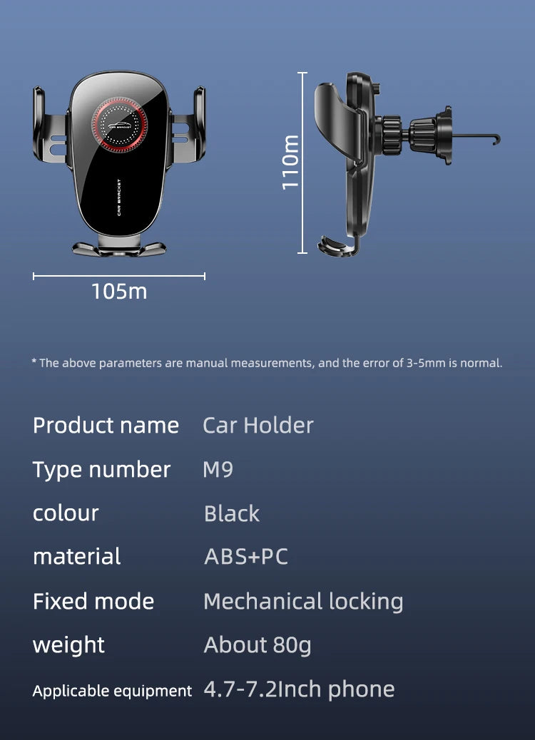 Mobile Phone Holder Suitable for Your car Mobile Phone Household Universal car Holder Suitable for iPhone, Android Smartphones