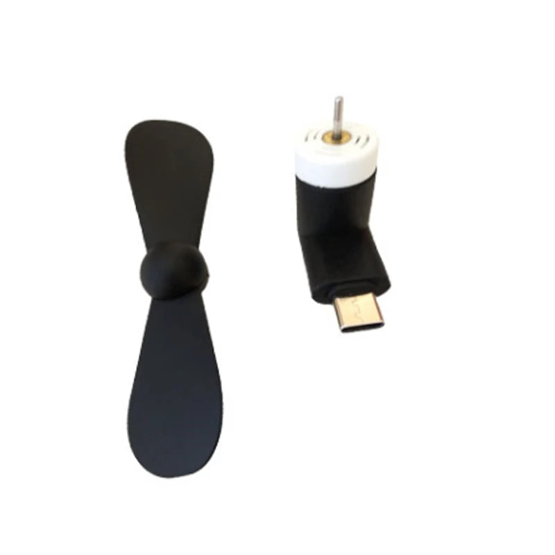 Creative Mini Portable Micro USB Fan 5v 1w Mobile Phone USB Gadget Fans Tester For Type C Cooling Hand Fan Mobile Phone Cooler