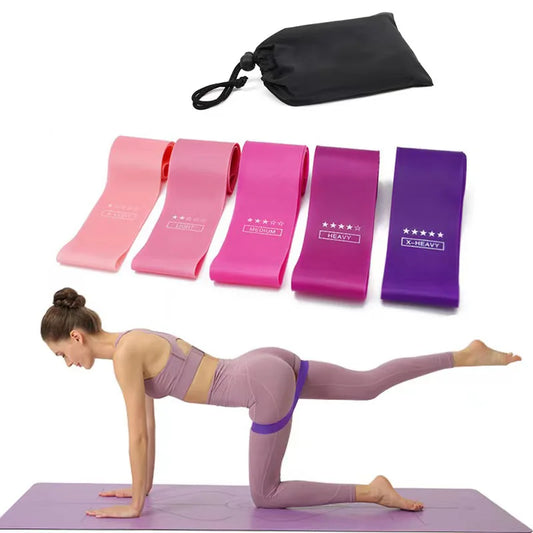 Fitness Elastic Resistance Bands Exercise Bands for Home Fitness  Stretching Strength Training Elastic Workout Bands for Women M