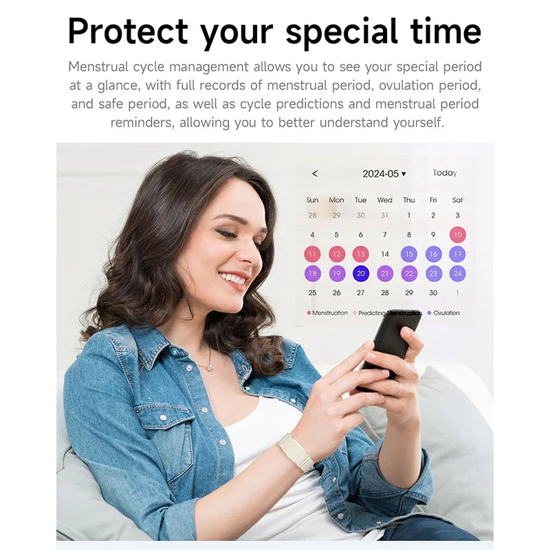 2026 Smart Wristband Wearable Fitness Multi-Sport All-Day Automatic Continuous Monitoring Health Data Improve Sleep Smartwatch