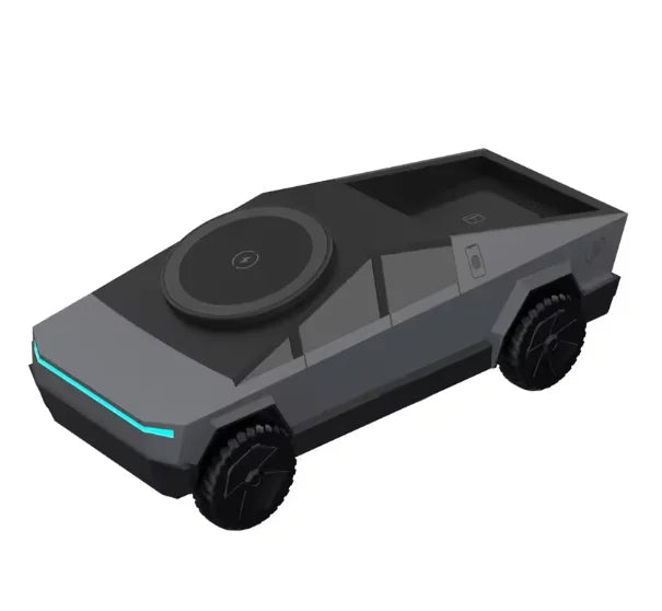 Cyberdock Desktop Stand Qi2 3-in-1 CyberDock Wireless Charging Station for IPhone17 16 15 14 Pro, AirPods, IWatch,Galaxy Watch