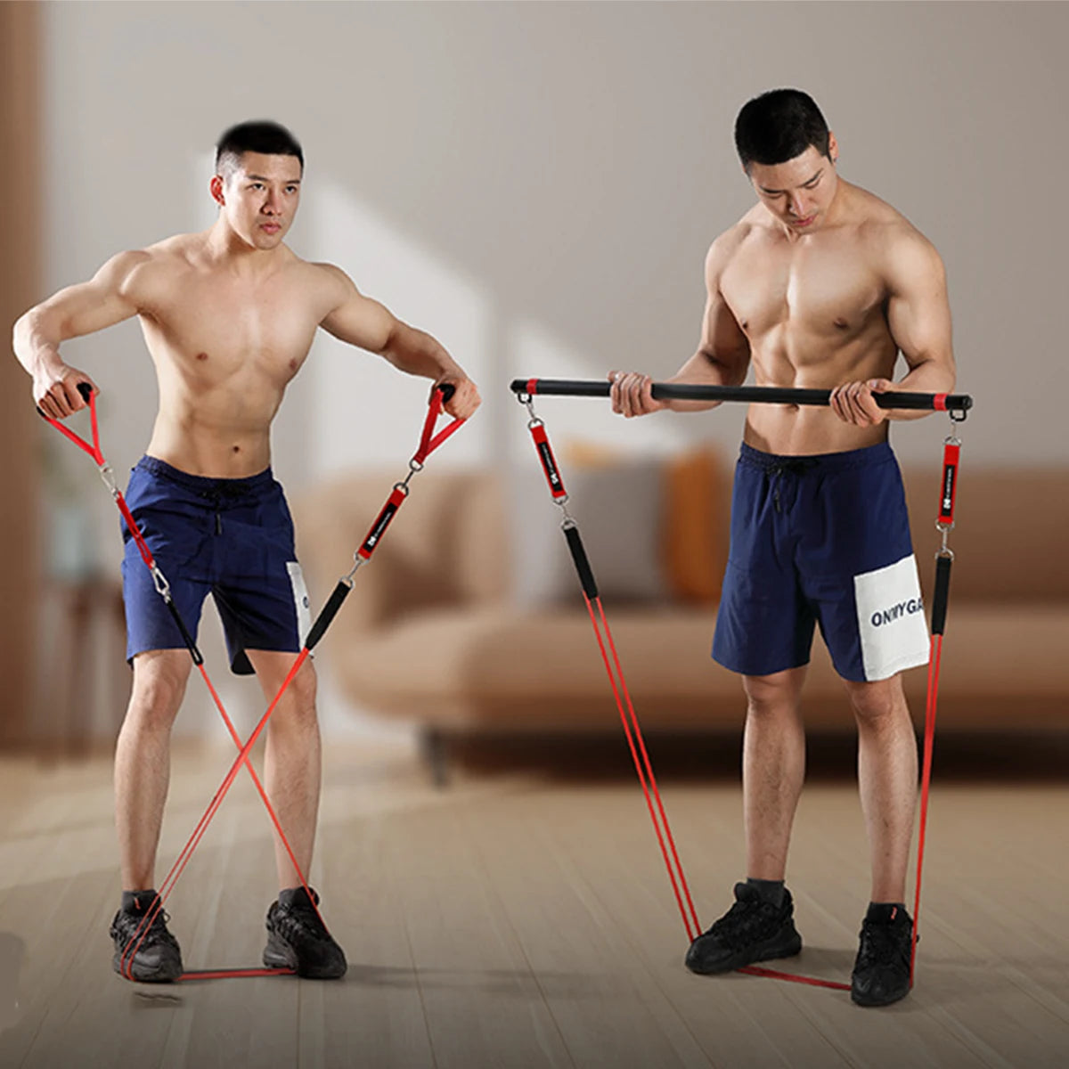 Fitness Elastic Band for Fports Enthusiasts Resistance Tension Band for Strength Training Waist and Leg Pull Rope Auxiliary Band