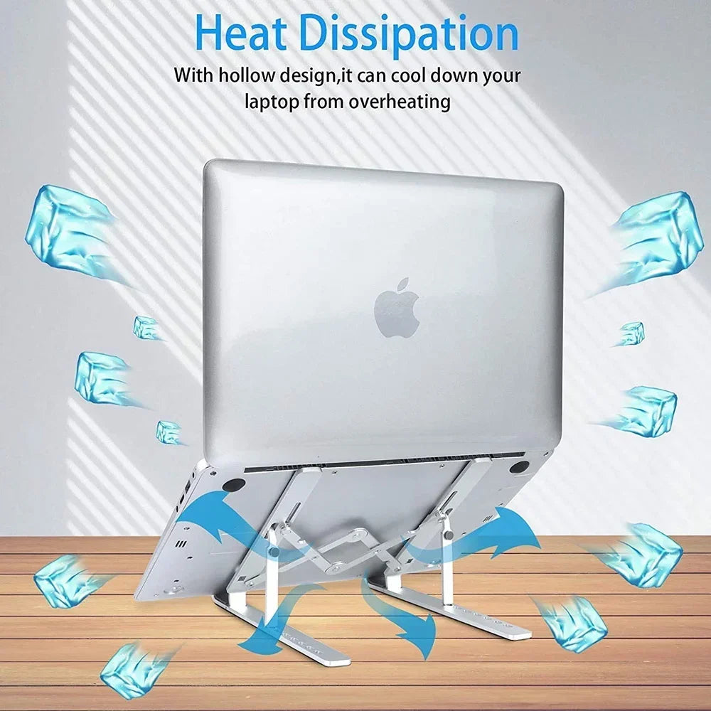 Laptop Stand Ergonomic Adjustable Stand AIDS Computer Cooling Performance Efficient Multi-angle Adjustment Tablet Available