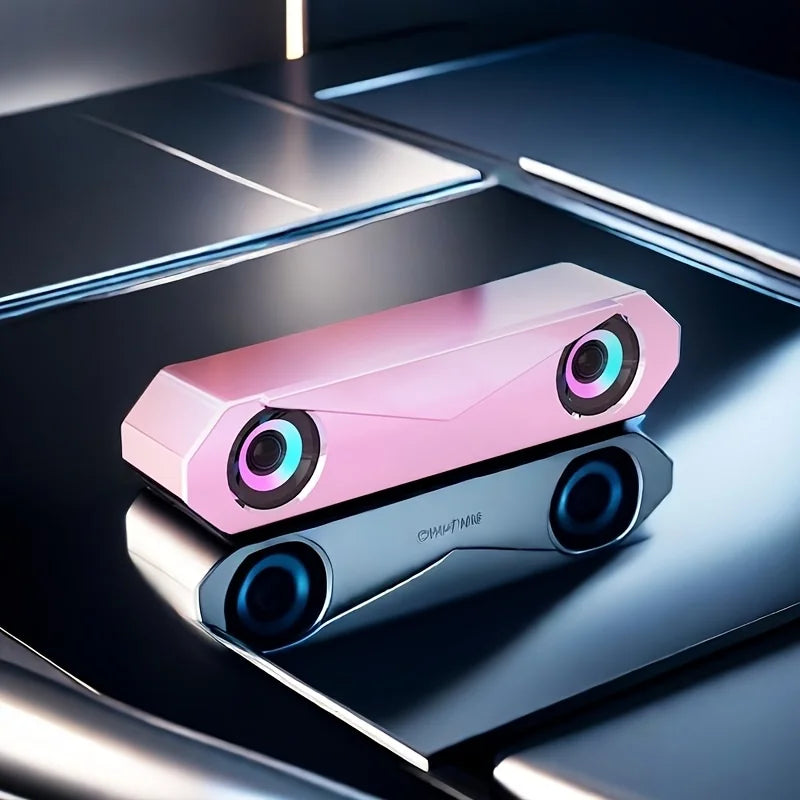 Bluetooth Speaker USB Wired Speaker Computer Soundbar Stereo Surround Subwoofer for Pc Laptop Theater Surround Audio System