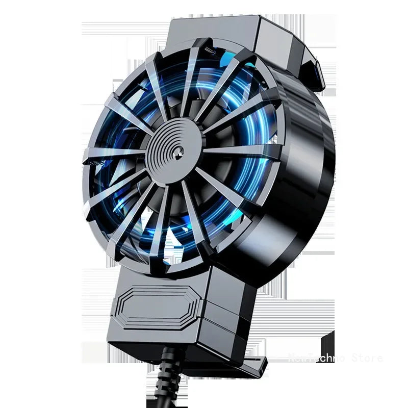 Portable Cooling Fan Mini Cooling Fans for Mobile Phone Silent Cooler Cell Phone Gaming Radiator Game Cooler