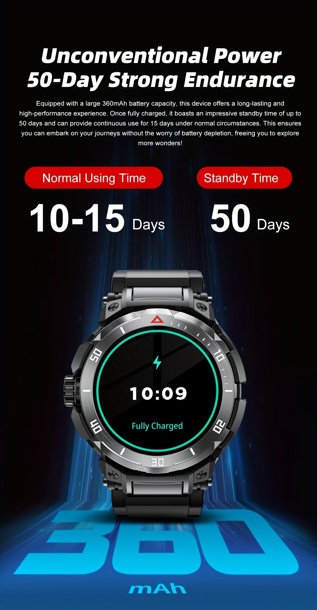 2025 New 3-In-1 Smartwatch with Wireless Earbuds for Men, Music And Fitness Features, 1.46-Inch HD Display, Call Functionality, Speaker, Recording, Sports Tracker, Compatible with Ios And Android, Long Battery Life