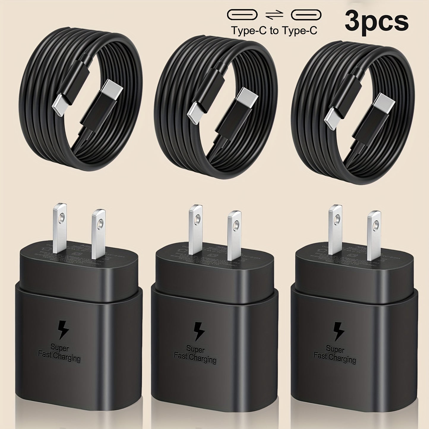 for Samsung Fast Charger Type C, Type C Wall Charger  4ft Cable Fast Charging  Galaxy S23 Ultra/S23/S23+/S22/S22 Ultra/S22+/S21 Ultra/S20 Ultra/Note 20/Note 10/Z Fold 3