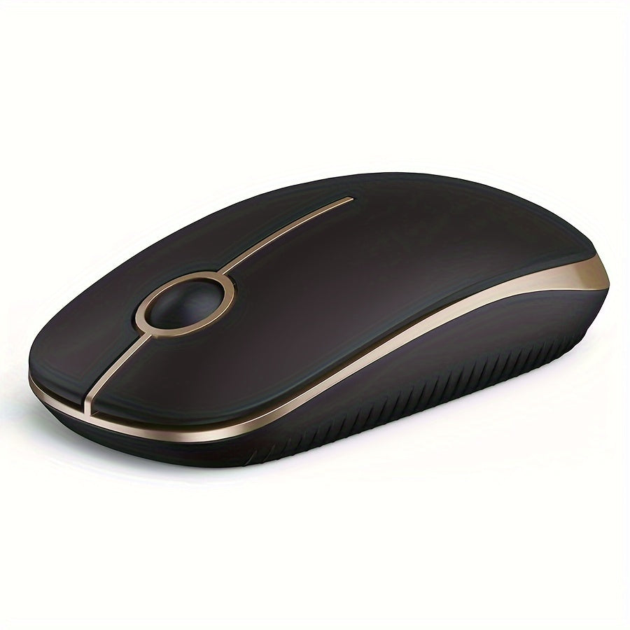Wireless Mouse 2.4G Slim Portable Computer Mouse With Nano Receiver Less Noise Mobile Optical Mice For Notebook PC Laptop Computer