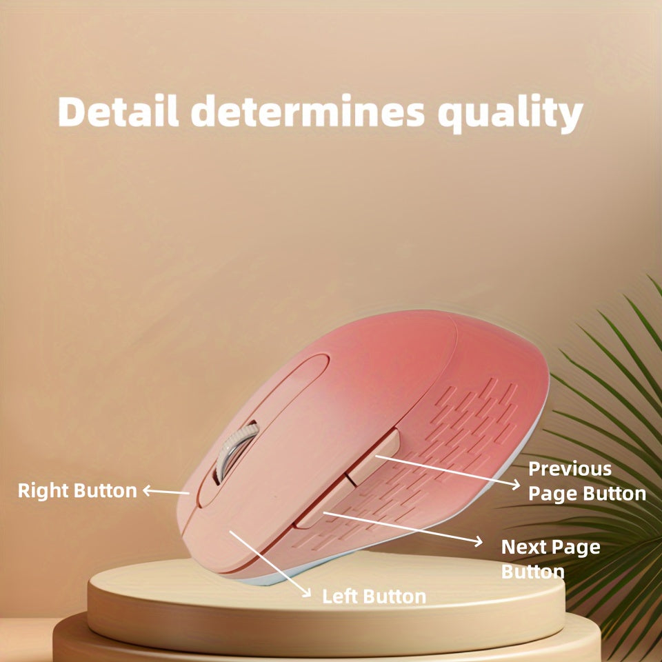 [Portable Computer Mouse for PC] Wireless Mouse, 2.4G Noiseless Mouse, USB Receiver, Portable Computer Mouse For PC, Tablet PC, Notebook, Laptop, Windows System