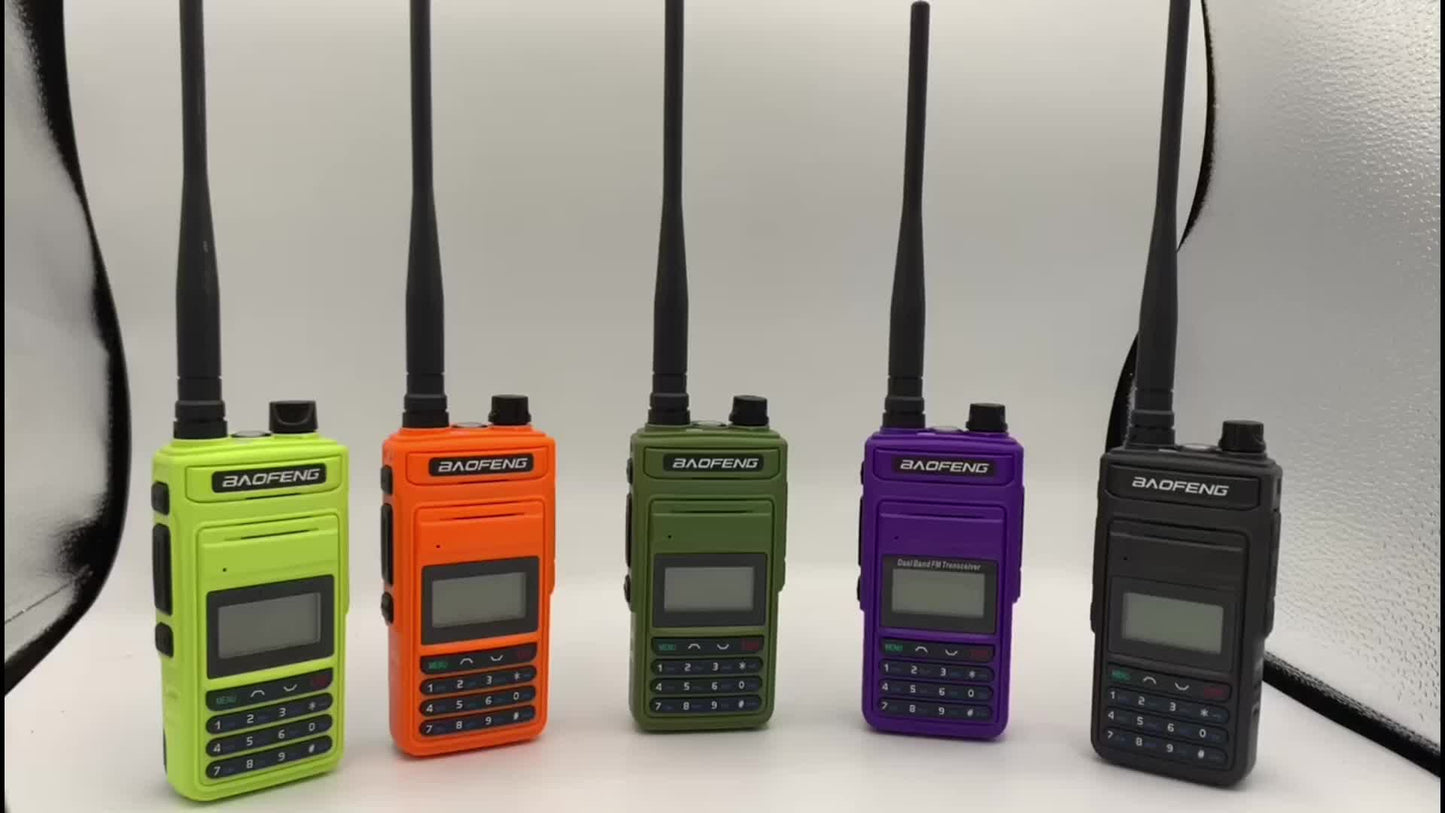 2023 BAOFENG New UV999 Pro Max 10W V2 Professional 999 Channels Walkie Talkie Type-C Fast Charger Long Range Dual Band UHF VHF Two Way Radio Upgrade Handheld Transceiver