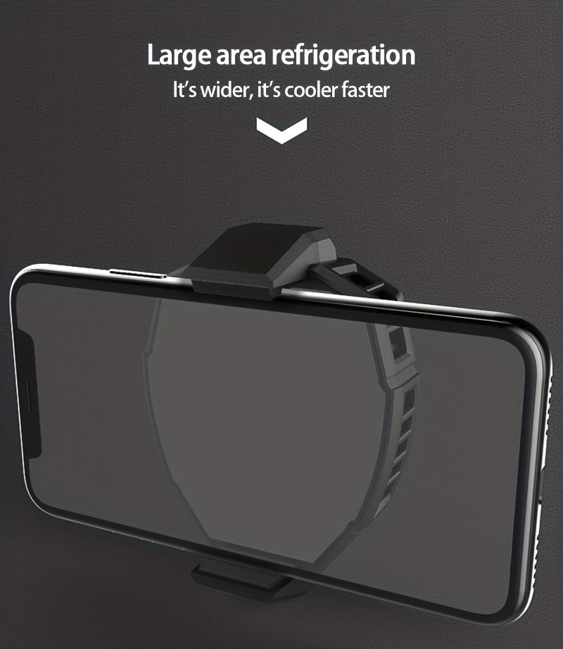 USLION Universal Cool Heat Sink Mobile Phone Cooler Phone Cooling Fan Case DL05 Digital Radiator Portable Phone Cooling Mute Fan