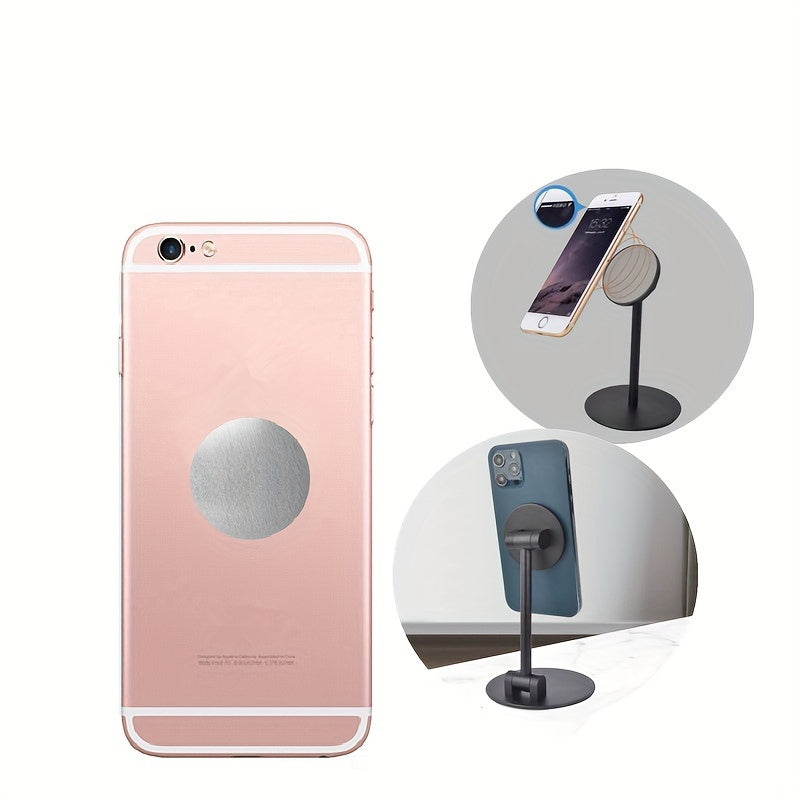 10pcs Magnetic Phone Mount Discs - Durable Iron Plates for Car & Phone Holders, Assorted Sizes (40mm/35mm/30mm/25mm/20mm)