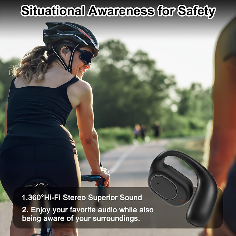 HD Clear Call Wireless Wireless Earbuds - Long Battery Life, No Delay, Compatibility for Business & Sports