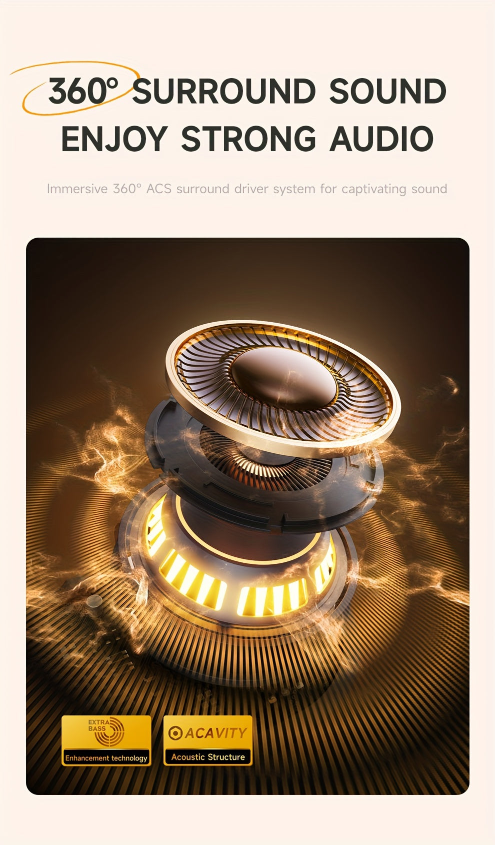 Picun H1 Ultra-Lightweight Wireless Earbuds - True Open Ear Design for Unmatched Comfort - HD Sound with CVC Noise Cancellation - LED Power Display & Touch Control - Perfect for Running, Cycling, and Workouts