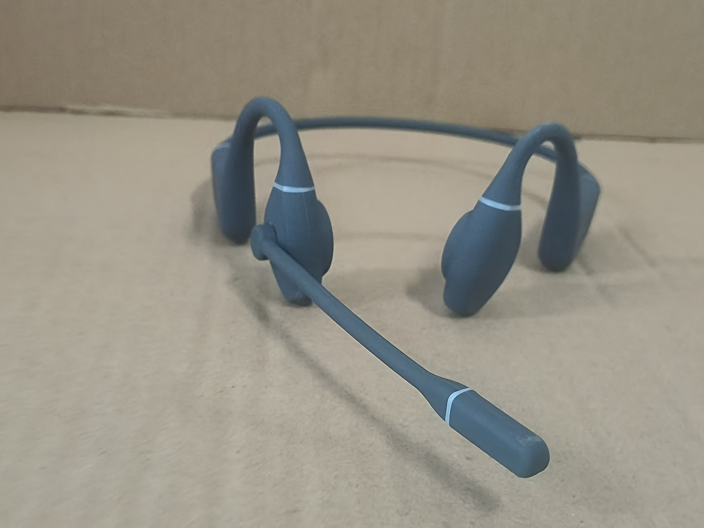 Wireless Over-Ear Open ENC Noise-Canceling Bone Conduction Bluetooth Headphones for Business Calls and Music